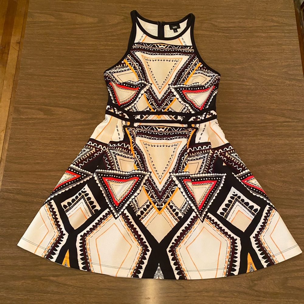 Bold Print Massimo Dress